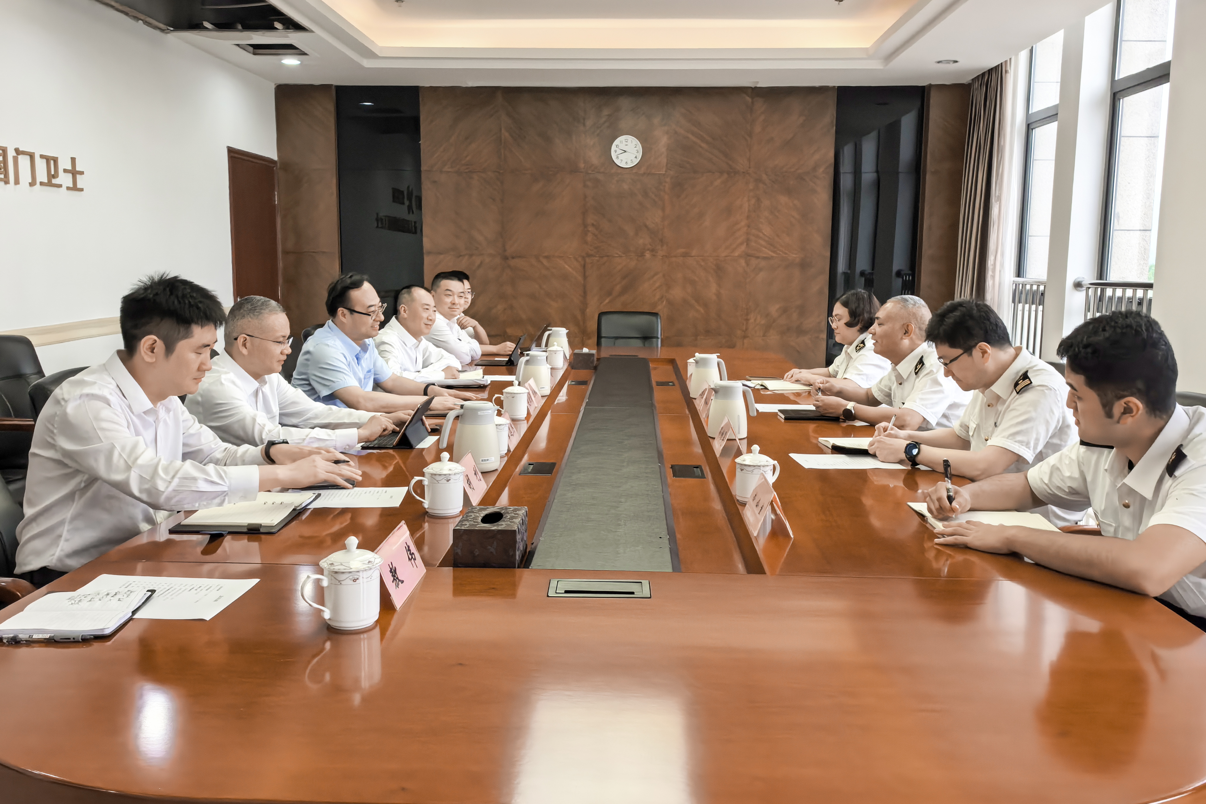 深化關(guān)企協(xié)作！趙仕清帶隊(duì)走訪(fǎng)涪陵海關(guān)